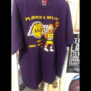 Majestic Lakers tee